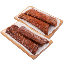 Gegrilde spareribs kant-en-klaar